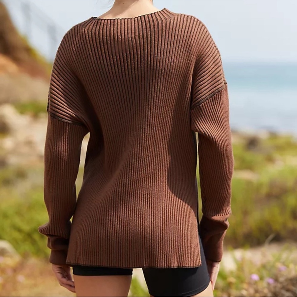 Varley Emile Rib Knit Sweater - Picture 2 of 12